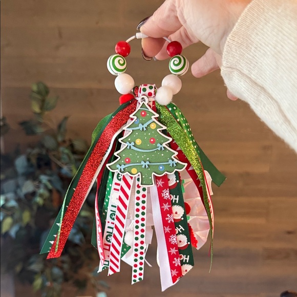 Christmas purse bag charm - Picture 2 of 3